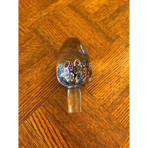 Millefiori Glass Bottle stop